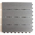 Antisplinter Anticorrosion 300X300mm Outdoor Interlocking WPC Balcony Decking Tiles